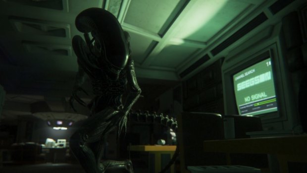 A screen from <i>Alien: Isolation</i>.