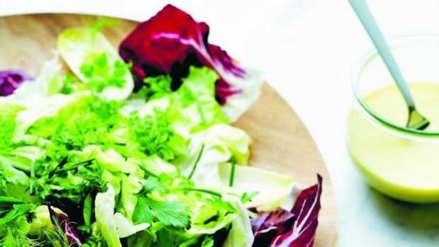 A fresh and tasty salad dressed with a with a versatile French vinaigrette.