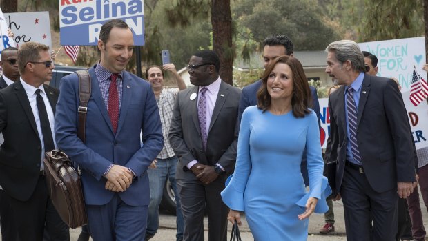 Julia Louis-Dreyfus stars in the seventh and final season of <i>Veep</I>.