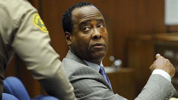 Dr Conrad Murray ... he won't take the stand.