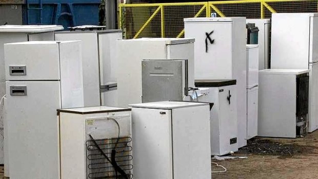 Gathering problem: how best to collect gases from discarded fridges and airconditioners?