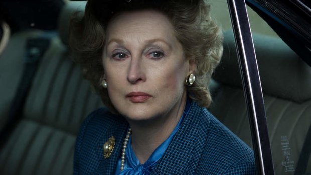 Meryl Streep as Margaret Thatcher in <i>The Iron Lady.</i>