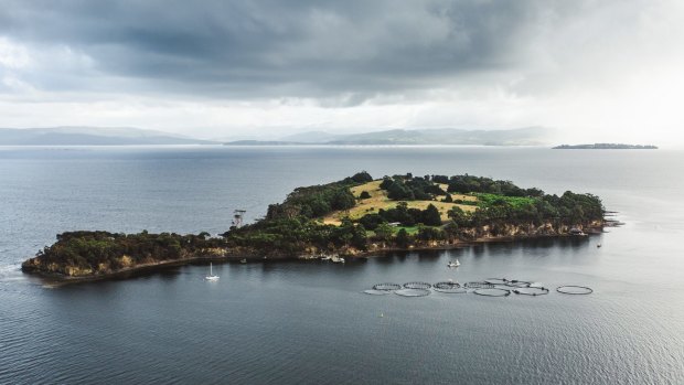 Satellite Island Tasmania.