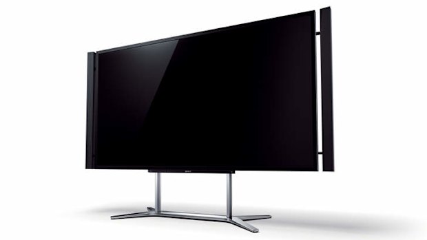 Sony's ultra-HD 4K TV set.