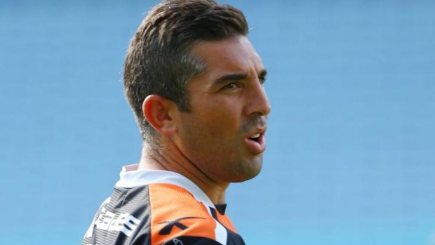 Hanging up his boots: Braith Anasta has called time on his career after stints with the Bulldogs, Roosters and Tigers.