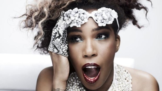Glitz and glitter: Macy Gray knows the highs and lows of stardom.