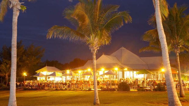 Sunset Bar & Grill at the Cable Beach Club Resort.