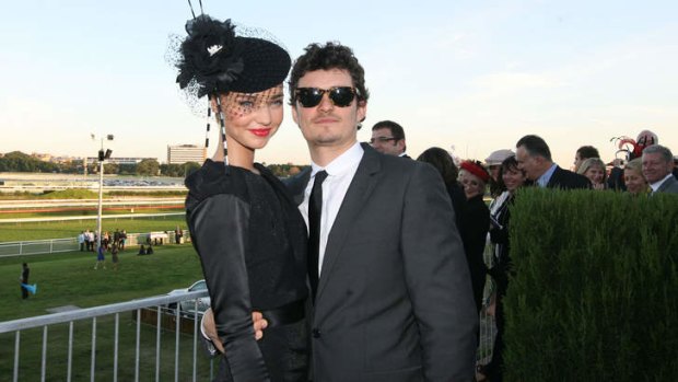 Orlando Bloom and Miranda Kerr.