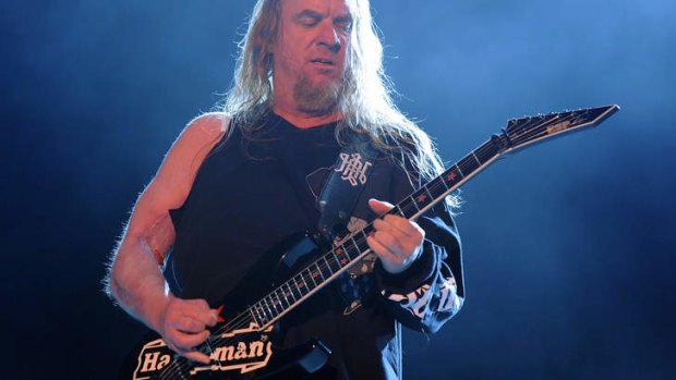 Dead at 49 ... Jeff Hanneman, from Slayer, nearly lost his arm after a spider bite.
