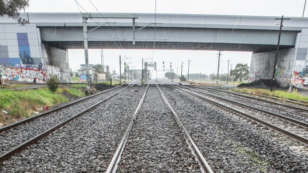 Metro is contracted to keep Melbourne's rail network in good condition. 13th September 2016.