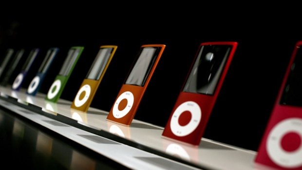 iPod Nanos were on display at Apple's special event in September last year.