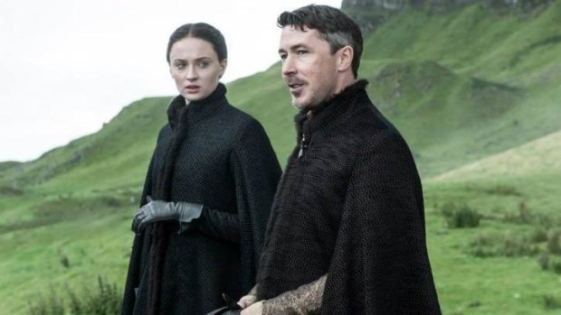 Where are Sansa Stark and Littlefinger going?