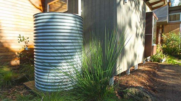 The survey found that the further you are from Melbourne, the more likely you are to have a rainwater tank installed.