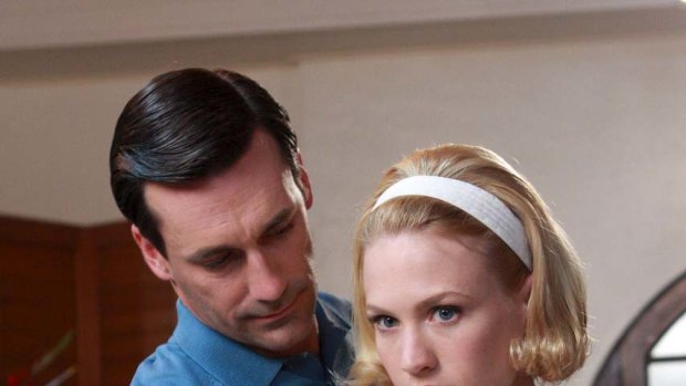 An attractive past &#8230; Mad Men shows the popularity of the '60s.