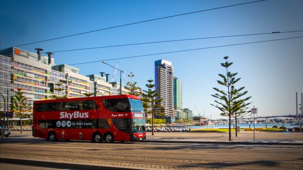 "Just because you build an airport rail, it doesn't mean people want to use it," said Skybus director, Michael Sewards.