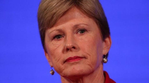 Direct Action offer: Greens Leader Senator Christine Milne at the National Press Club in Canberra.
