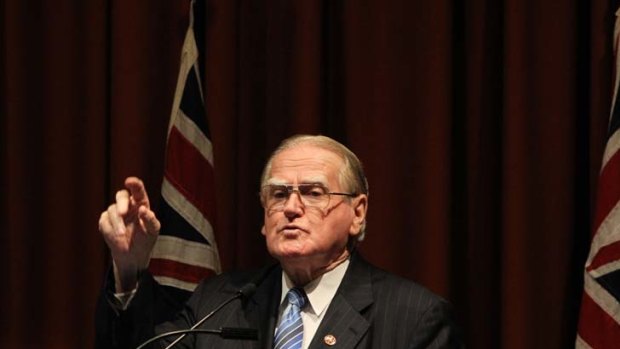 "I believe this is the philosophy that we saw during World Warr II with the Nazis and with the communists" ... Rev Fred Nile.