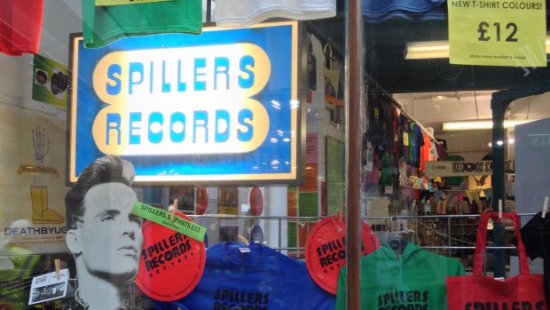Hanging in: Spillers Records continues to do business in the ever-changing music industry.