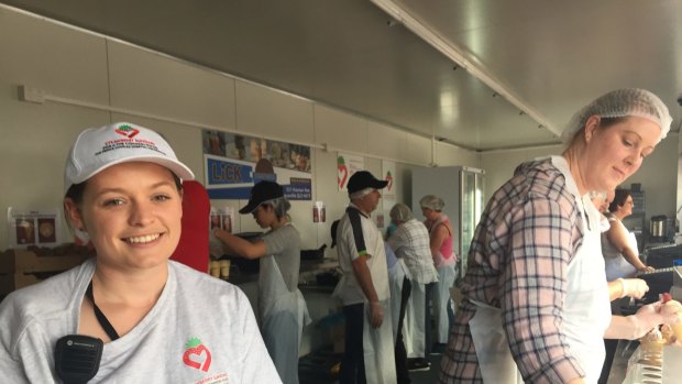 People behind the EKKA: Strawberry sundae supervisor Abby Mavrenski