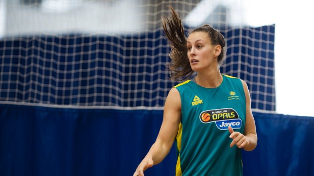 Stephanie Talbot has been named in Australia's World Uni Games basketball squad. 