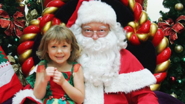 Bad Santa... An academic says Santa's influence on kids is damaging.