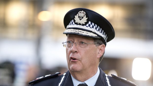 Queensland Police Commissioner Ian Stewart.
