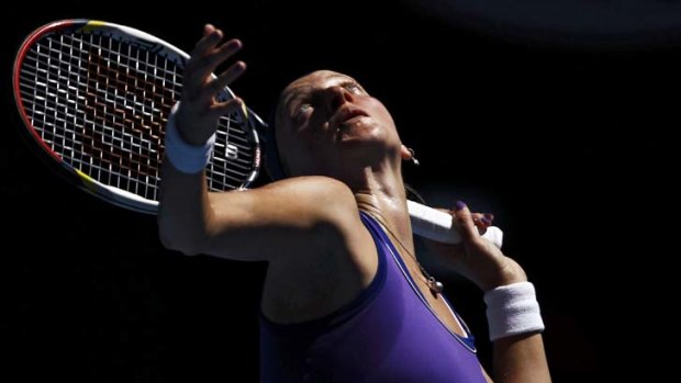 Deceptively fit &#8230; Petra Kvitova has a power game that propelled her to All England victory.