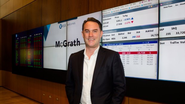 Sydney real estate agent John McGrath 