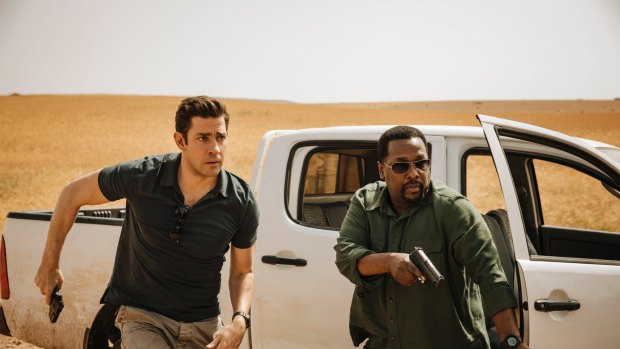 John Krasinski and Wendell Pierce in Tom Clancy's Jack Ryan.