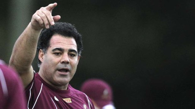 Outspoken ... Meninga labelled unnamed people within NSW rugby league as "rats and filth" just days after his Maroons had won a sixth consecutive Origin series.