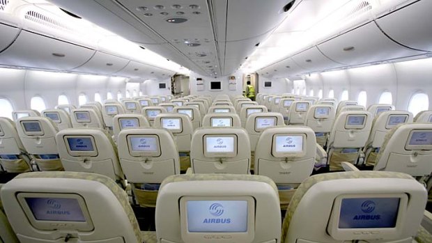 Airbus about to unveil a new A380 interior design that squeezes in an extra economy class seat.