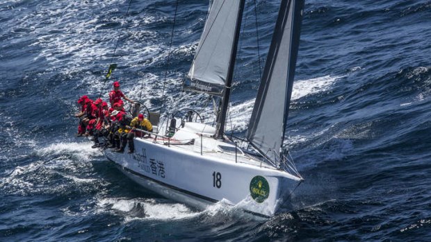 Wedgetail hit rough waters in the Sydney to Hobart.