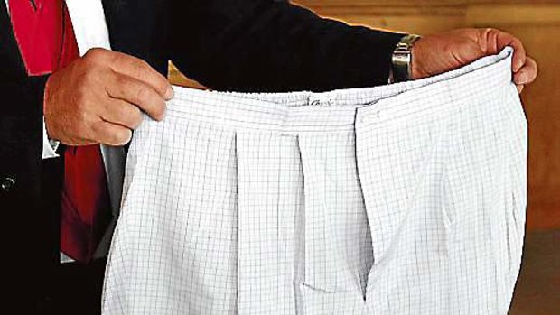 A pair of Madoff's boxer shorts.