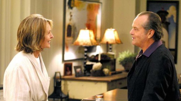 Never too late … Diane Keaton and Jack Nicholson in 2003's "Something's Gotta Give".