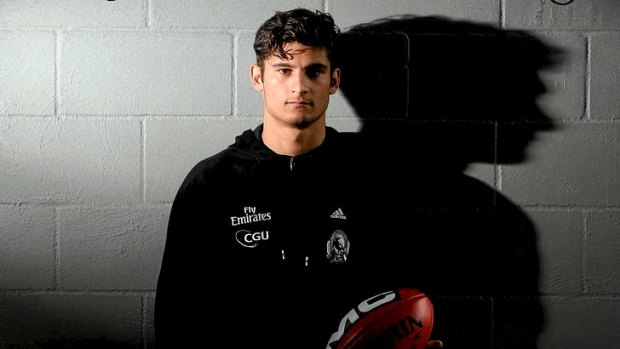 Sharrod Wellingham ... now the subject of a tug-of-war between Collingwood and West Coast.