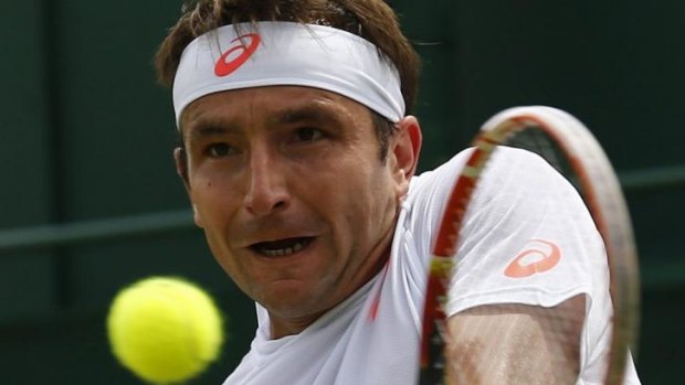 Marinko Matosevic suffered over five long and crazy-emotional sets.