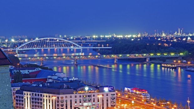 Slovakian delights: The Apollo Most bridge connects the Petrzalka district and the city centre.