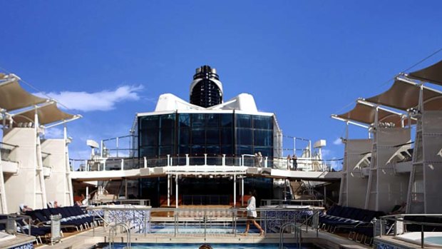 Activities and accommodation galore ... the Celebrity Equinox.