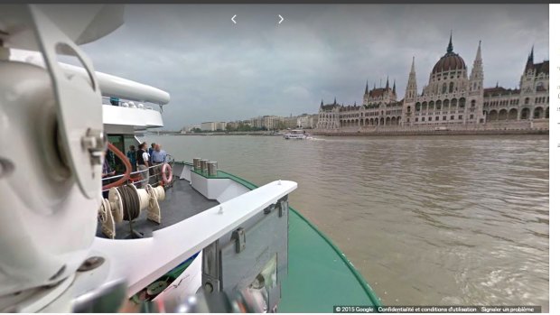 View of Budapest from The Danube.