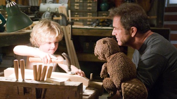 Mel Gibson in <i>The Beaver</i>.