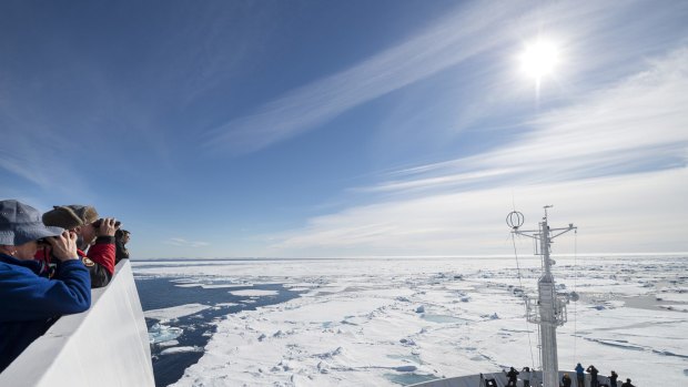 Record low reached for Arctic ice.