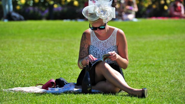 Sorry, ladies: Oaks Day weather won't match the perfect conditions of Melbourne Cup day.