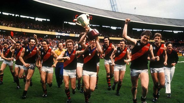The last team to kick nine goals in the final quarter of a VFL/AFL grand final was Essendon, who booted 11.3 to 3.3 in the final quarter of the 1985 decider. The Bombers were also the last team to come from behind at three quarter time in a grand final, and kick nine goals - in 1984.