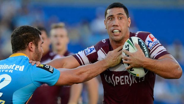 "Even though you've had good times there's still an element of hurt there": Manly's Brent Kite.