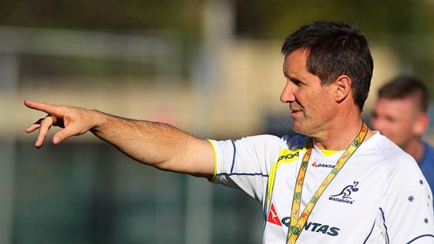 Coached a Wallabies side in 2012 that was hamstrung by injuries … Robbie Deans.