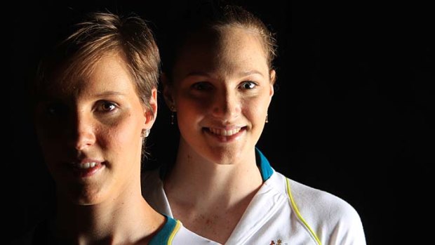 Gene pool &#8230; sisters Bronte and Cate Campbell are both competing at the Olympics.