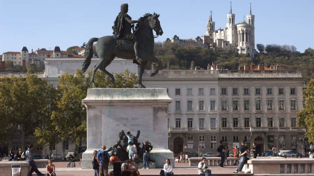 Lyon's Place Bellecour.