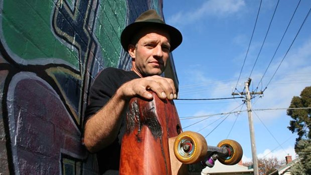 Skater and gallery co-owner Jos van Hulsen is the curator of SLAMin, a celebration of skateboard culture.