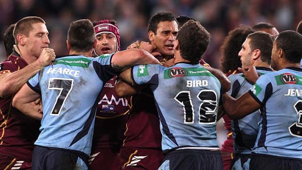 Tide of support &#8230; NSW players, fans and officials will be hoping Ricky Stuart sticks it out.