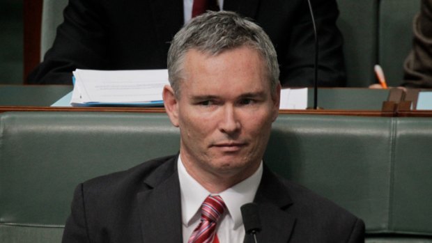 Labor MP and former HSU general secretary Craig Thomson, who was provided with a credit card by Mr Gilleland.